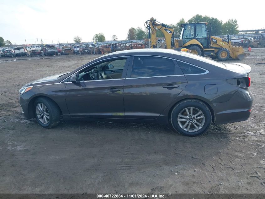 2016 Hyundai Sonata Se VIN: 5NPE24AF0GH316649 Lot: 40722884