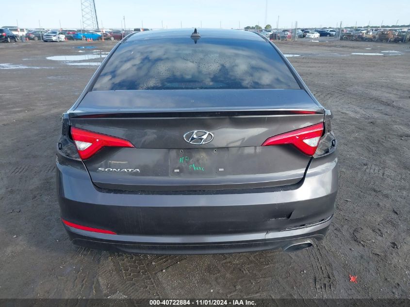 2016 Hyundai Sonata Se VIN: 5NPE24AF0GH316649 Lot: 40722884