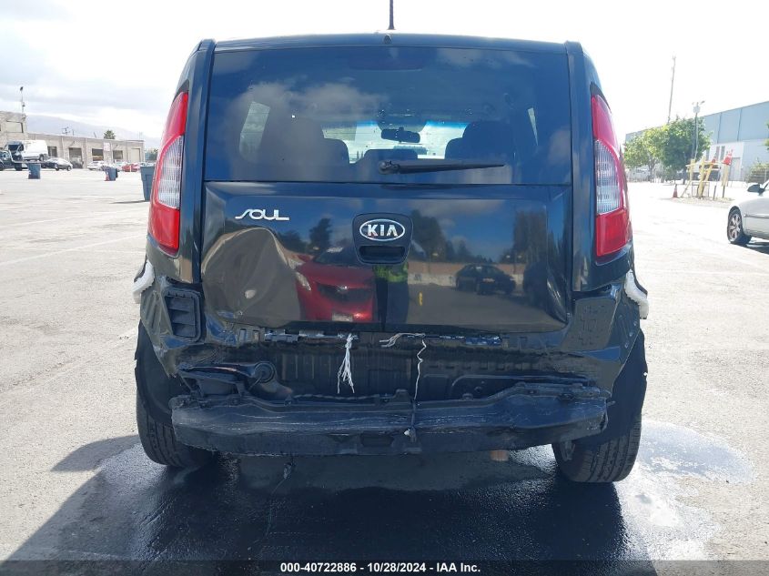 2012 Kia Soul + VIN: KNDJT2A68C7747853 Lot: 40722886