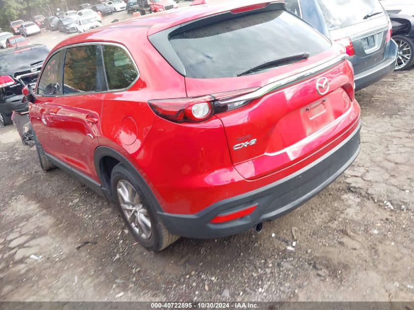 2016 Mazda Cx-9 Touring VIN: JM3TCACY3G0102390 Lot: 40722895