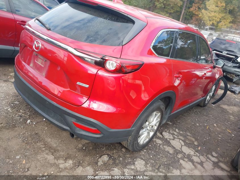 2016 Mazda Cx-9 Touring VIN: JM3TCACY3G0102390 Lot: 40722895