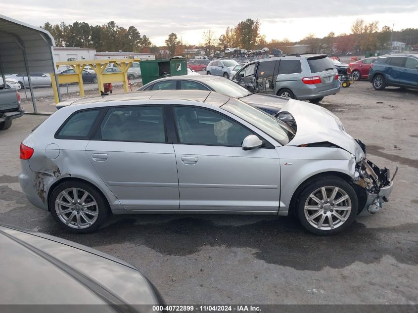 2011 Audi A3 2.0T Premium VIN: WAUKEAFM3BA161446 Lot: 40722899