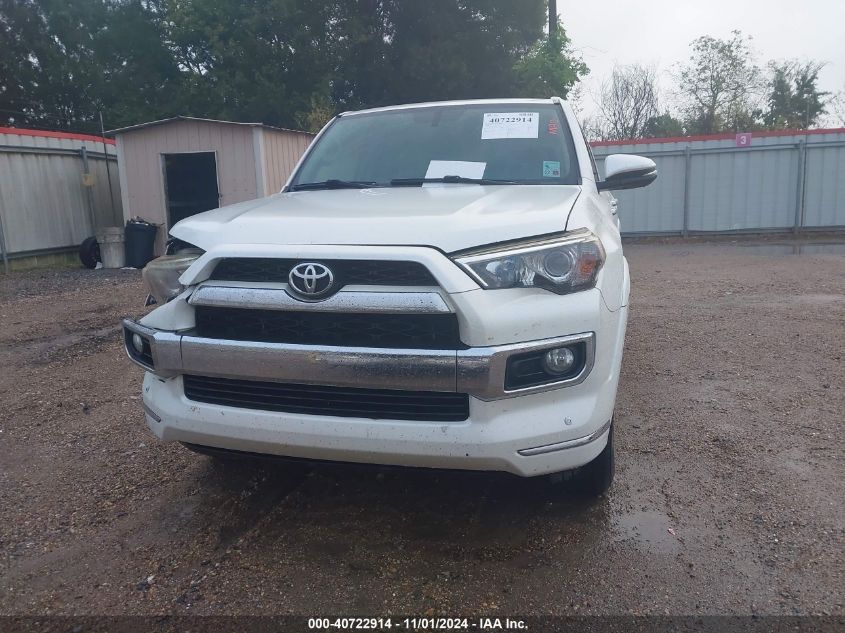 2014 Toyota 4Runner Limited VIN: JTEZU5JR4E5076610 Lot: 40722914