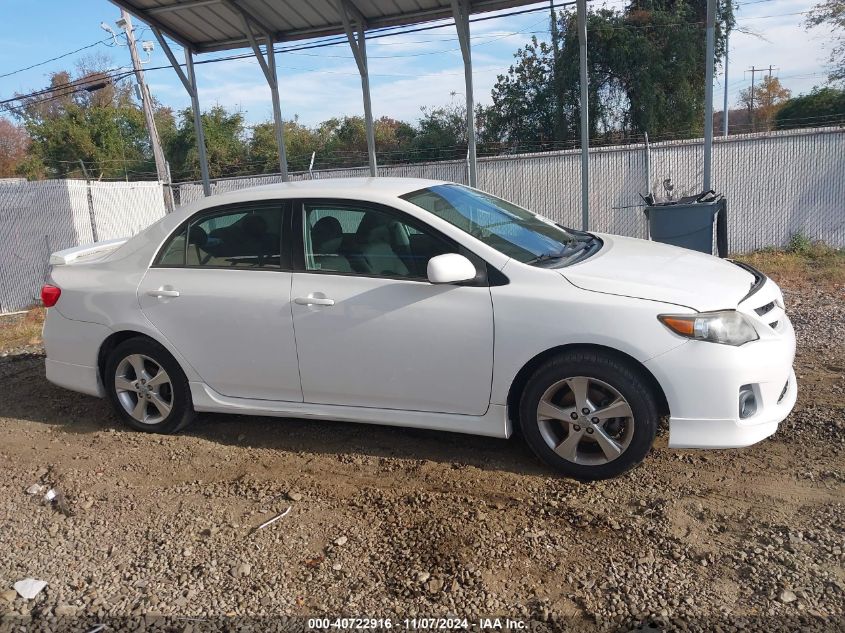 2013 Toyota Corolla S VIN: 2T1BU4EE5DC122163 Lot: 40722916