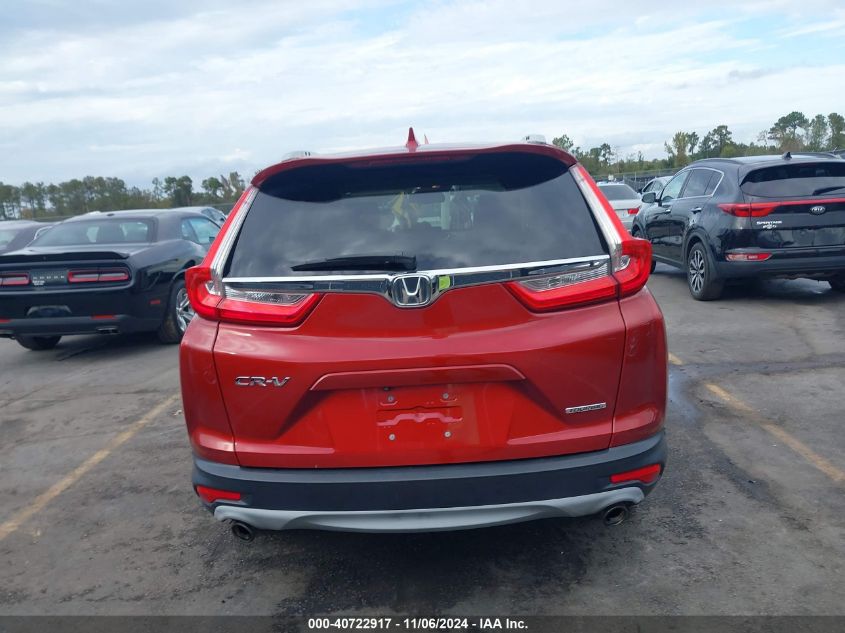 2017 Honda Cr-V Touring VIN: 5J6RW1H91HL014783 Lot: 40722917