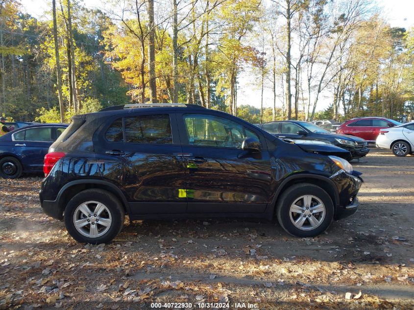 2022 Chevrolet Trax Awd Lt VIN: KL7CJPSM6NB506136 Lot: 40722930