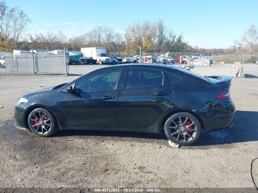 2016 Dodge Dart Sxt VIN: 1C3CDFBBXGD517865 Lot: 40722933