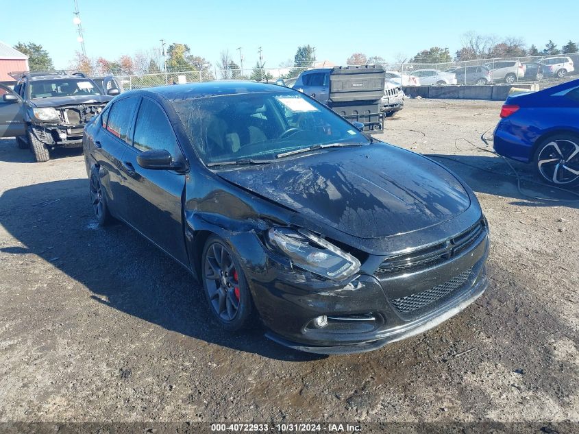 2016 Dodge Dart Sxt VIN: 1C3CDFBBXGD517865 Lot: 40722933