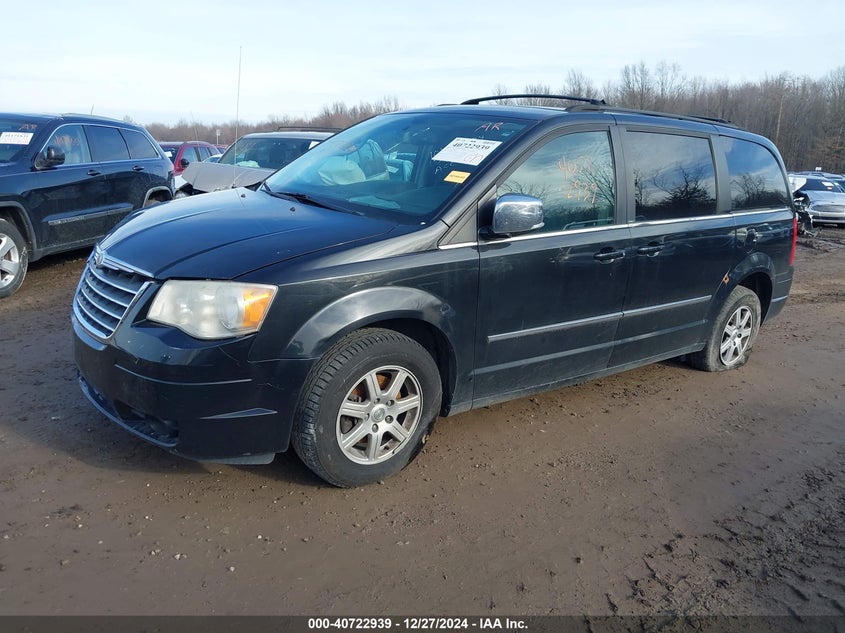 Vin: 2a4rr8dxxar368089, lot: 41212323, chrysler town & country touring plus 20102