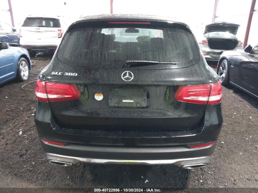 2016 Mercedes-Benz Glc 300 VIN: WDC0G4JB0GF106372 Lot: 40722956