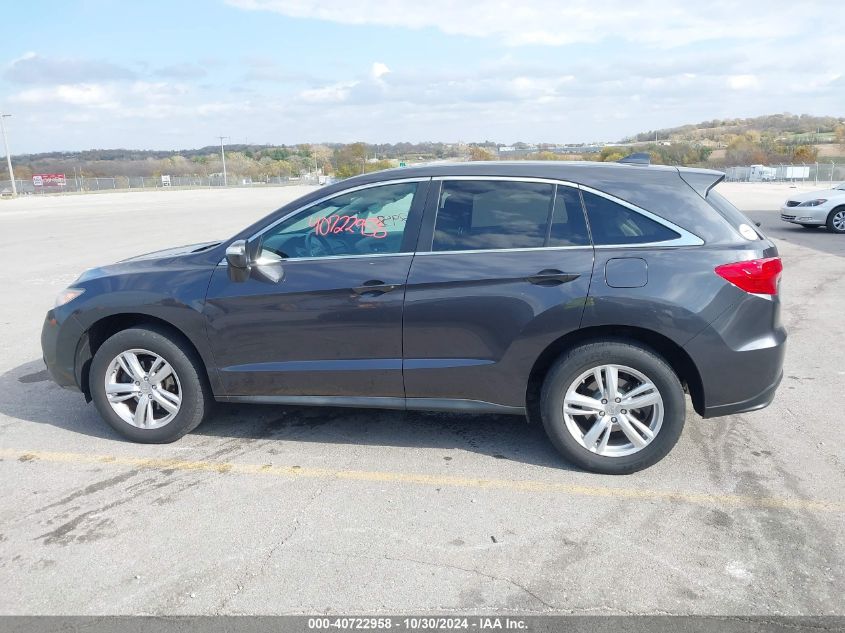 2014 Acura Rdx VIN: 5J8TB4H34EL012415 Lot: 40722958