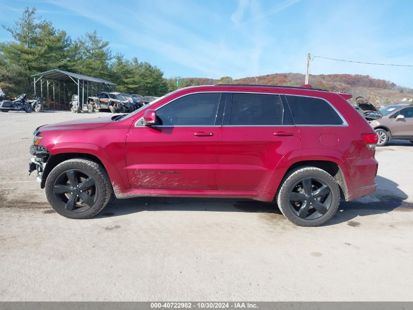 2015 Jeep Grand Cherokee High Altitude VIN: 1C4RJFCG8FC112827 Lot: 40722982