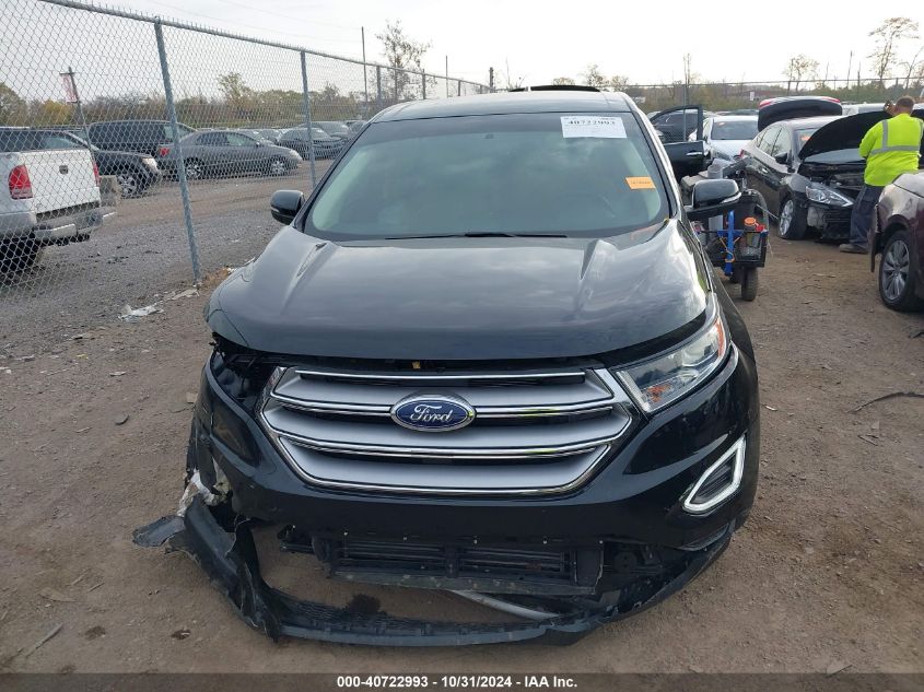 2017 Ford Edge Sel VIN: 2FMPK4J93HBB18921 Lot: 40722993