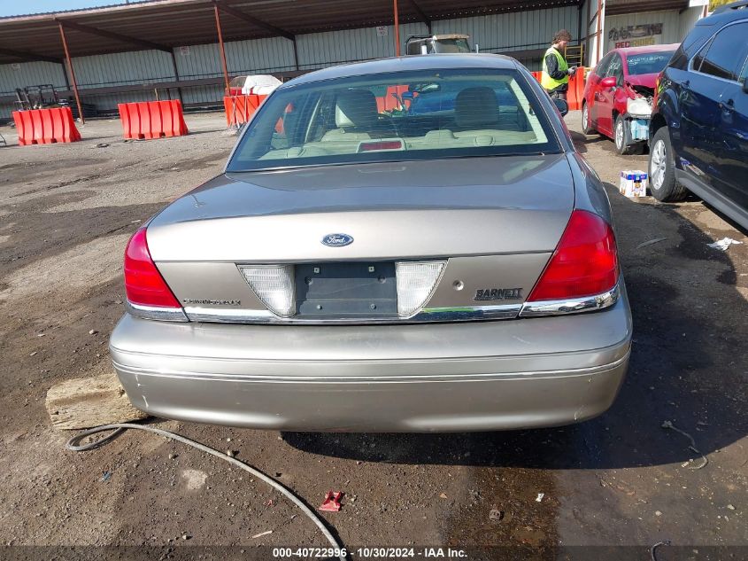 2004 Ford Crown Victoria Lx VIN: 2FAFP74W04X130869 Lot: 40722996