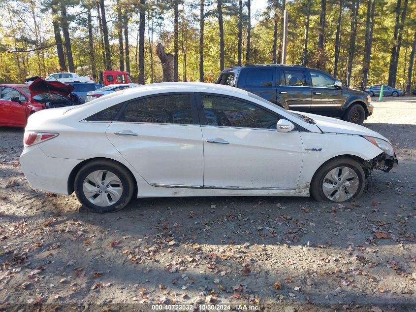 2014 Hyundai Sonata Hybrid VIN: KMHEC4A43EA115274 Lot: 40723032