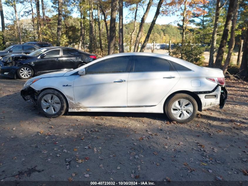 2014 Hyundai Sonata Hybrid VIN: KMHEC4A43EA115274 Lot: 40723032