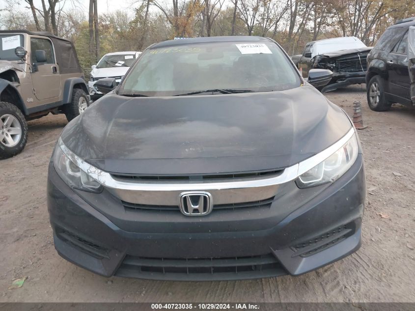 2018 Honda Civic Lx VIN: 19XFC2F54JE042860 Lot: 40723035