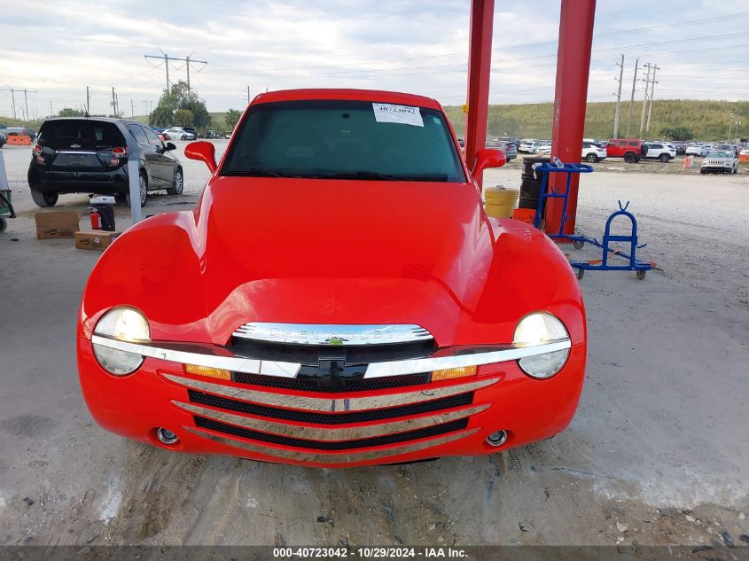 2004 Chevrolet Ssr Ls VIN: 1GCES14P54B110159 Lot: 40723042