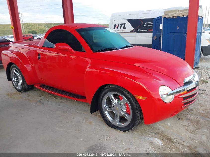 2004 Chevrolet Ssr Ls VIN: 1GCES14P54B110159 Lot: 40723042