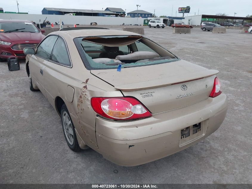 2002 Toyota Camry Solara Se VIN: 2T1CE22P72C014863 Lot: 40723061