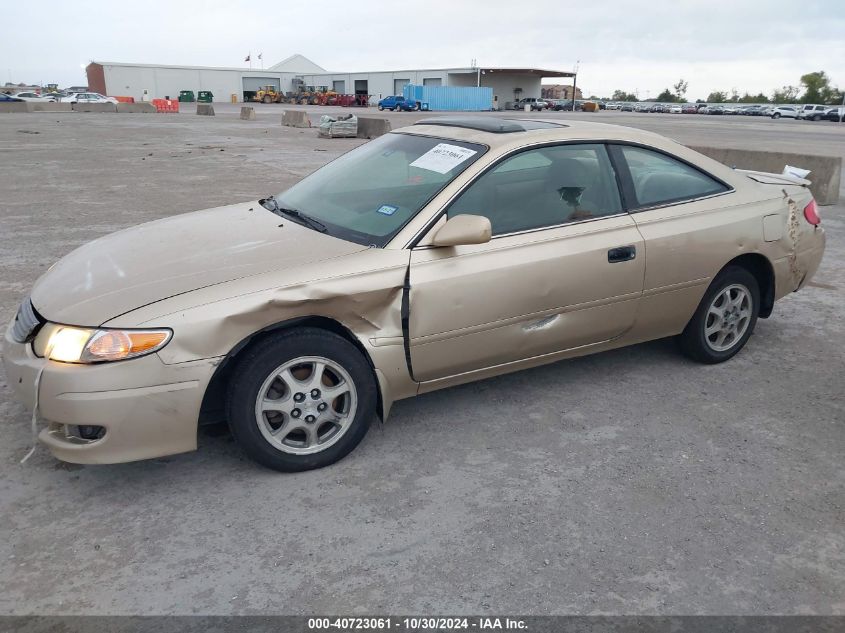 2002 Toyota Camry Solara Se VIN: 2T1CE22P72C014863 Lot: 40723061