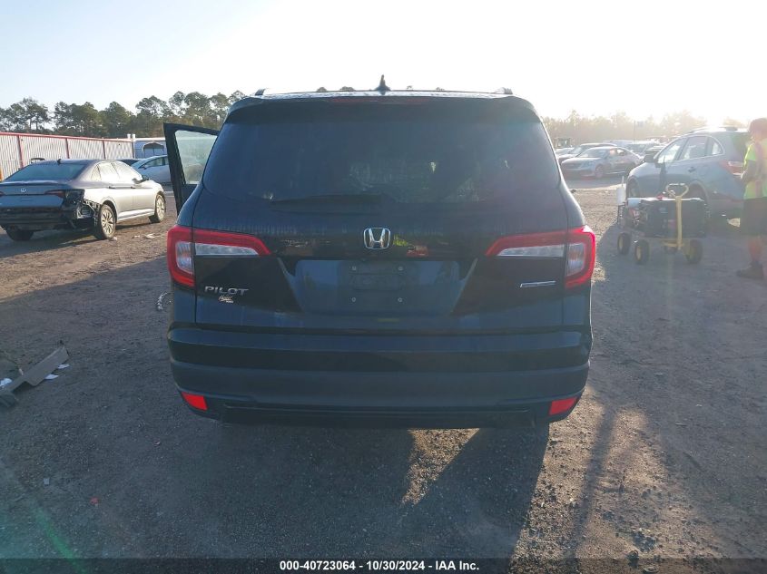 2022 Honda Pilot 2Wd Special Edition VIN: 5FNYF5H23NB011619 Lot: 40723064