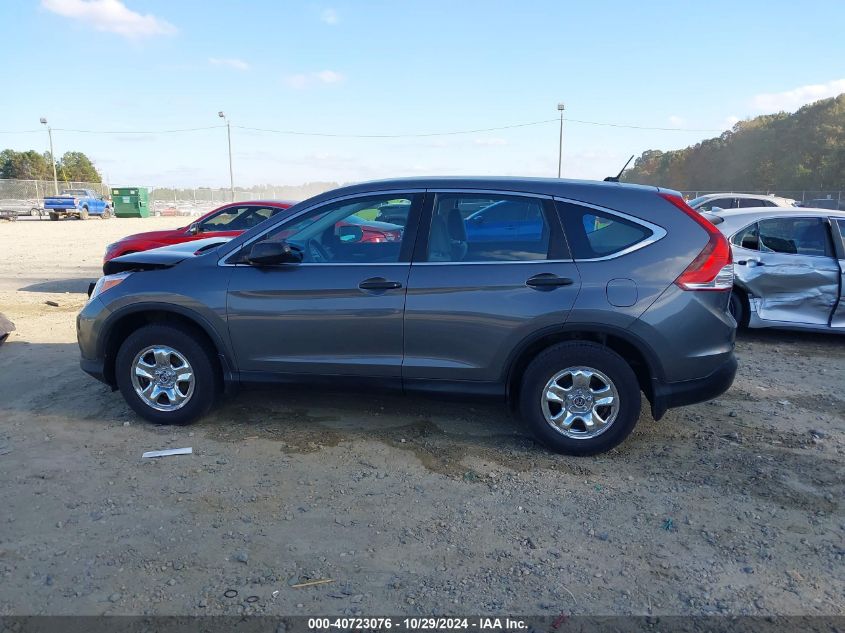 2014 Honda Cr-V Lx VIN: 2HKRM3H33EH555918 Lot: 40723076