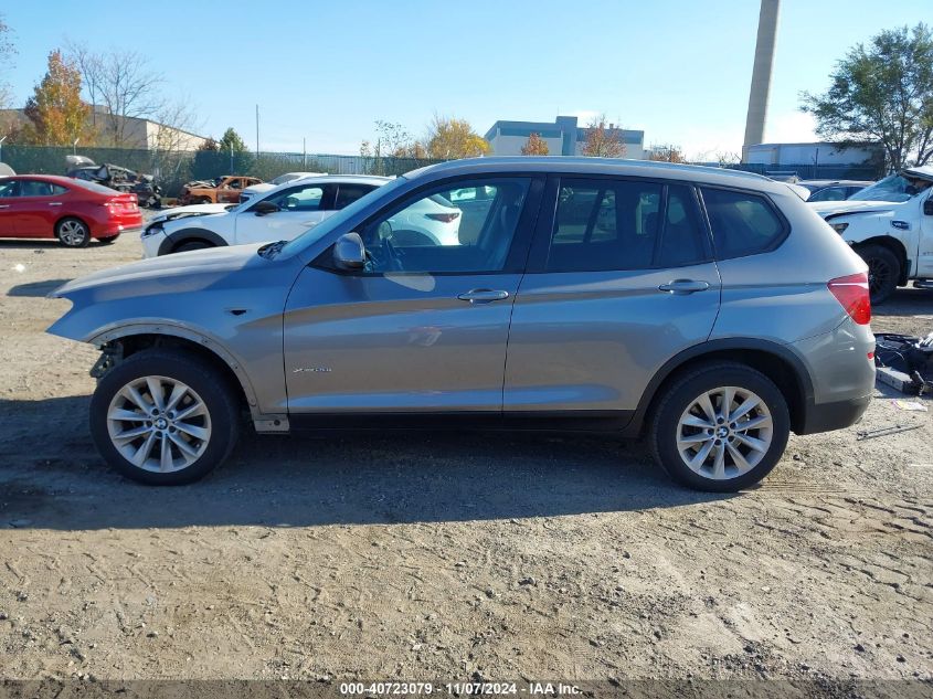 2016 BMW X3 xDrive28I VIN: 5UXWX9C5XG0D76007 Lot: 40723079