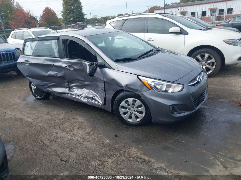 2016 Hyundai Accent Se VIN: KMHCT5AE6GU243824 Lot: 40723083