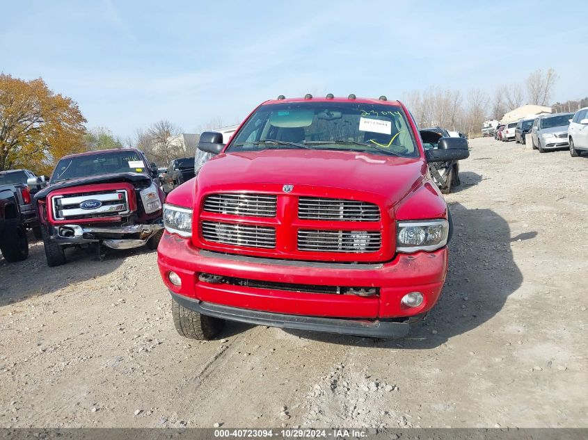 2003 Dodge Ram 2500 Slt/Laramie/St VIN: 3D7KU28C83G773795 Lot: 40723094