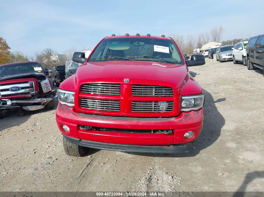 2003 Dodge Ram 2500 Slt/Laramie/St VIN: 3D7KU28C83G773795 Lot: 40723094