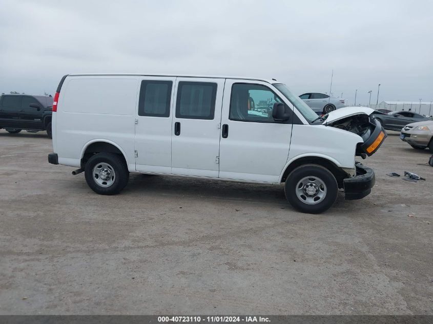 2021 Chevrolet Express Cargo Rwd 2500 Regular Wheelbase Wt VIN: 1GCWGAFP2M1309808 Lot: 40723110