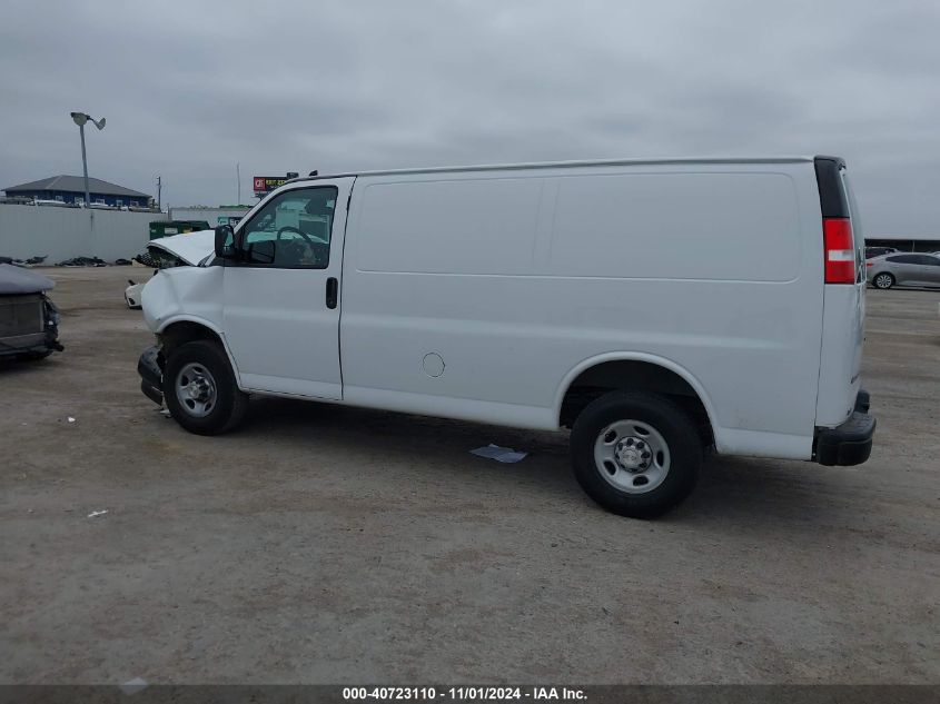 2021 Chevrolet Express Cargo Rwd 2500 Regular Wheelbase Wt VIN: 1GCWGAFP2M1309808 Lot: 40723110