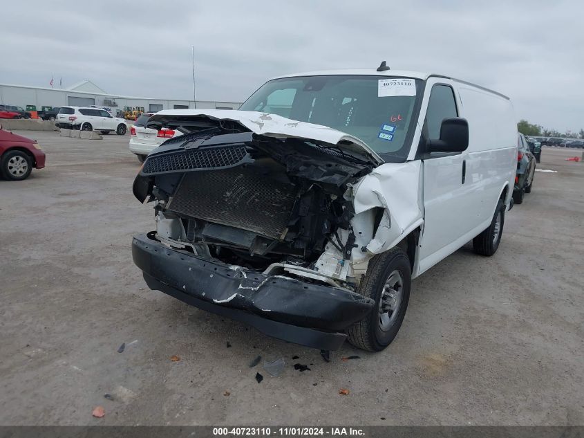 2021 Chevrolet Express Cargo Rwd 2500 Regular Wheelbase Wt VIN: 1GCWGAFP2M1309808 Lot: 40723110