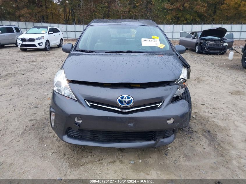 2013 Toyota Prius V Two VIN: JTDZN3EU0D3261946 Lot: 40723127