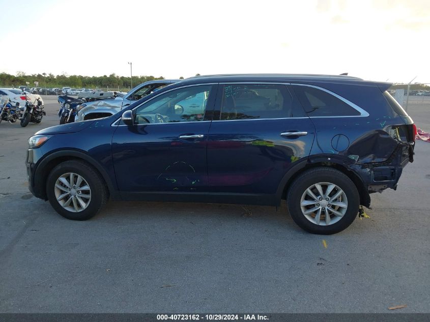 2018 Kia Sorento 3.3L Lx VIN: 5XYPG4A5XJG354230 Lot: 40723162