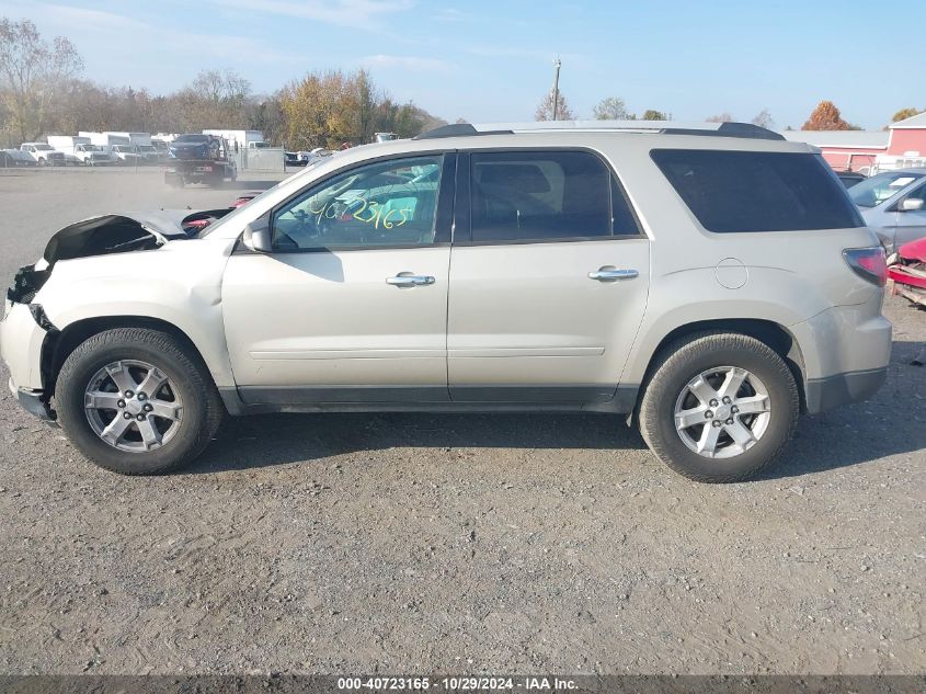 2016 GMC Acadia Sle-2 VIN: 1GKKRPKD5GJ143610 Lot: 40723165