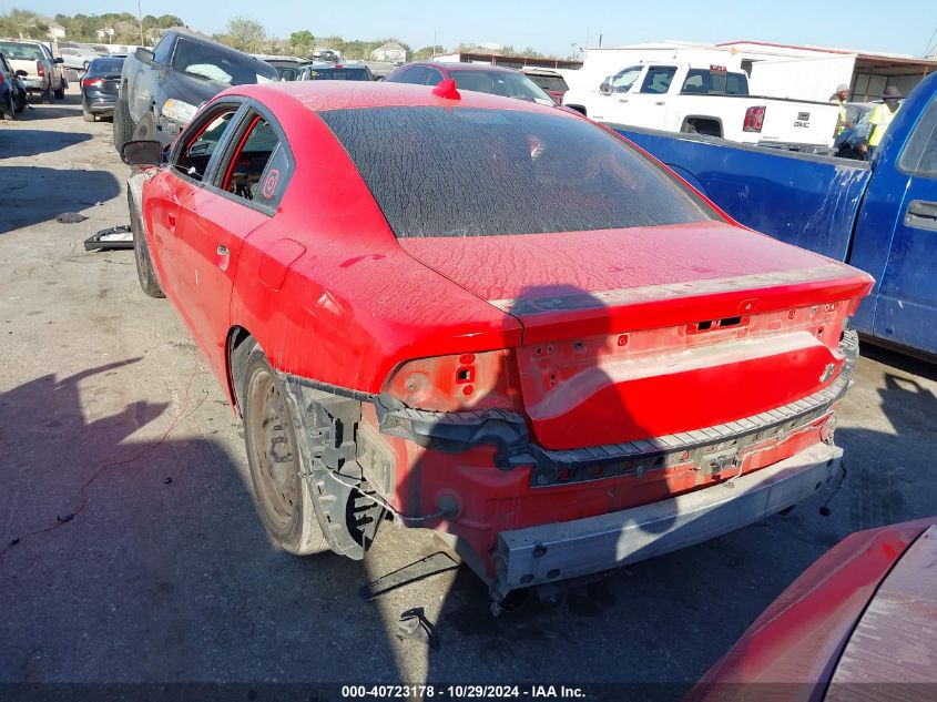 VIN 2C3CDXCTXKH597919 2019 DODGE CHARGER no.3