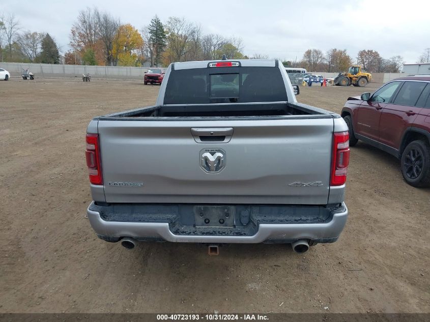 2021 Ram 1500 Laramie 4X4 6'4 Box VIN: 1C6SRFRT0MN657878 Lot: 40723193