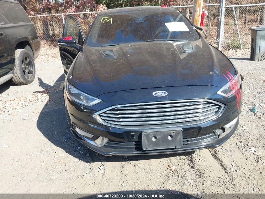 2017 Ford Fusion Titanium VIN: 3FA6P0D90HR302274 Lot: 40723209