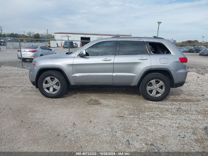 2014 Jeep Grand Cherokee Limited VIN: 1C4RJFBG8EC463785 Lot: 40723223