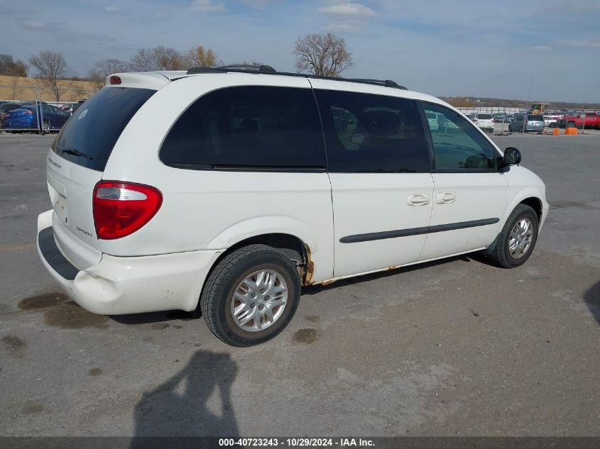 2003 Dodge Grand Caravan Sport VIN: 2D4GP44353R152147 Lot: 40723243