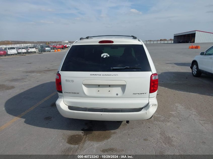 2003 Dodge Grand Caravan Sport VIN: 2D4GP44353R152147 Lot: 40723243