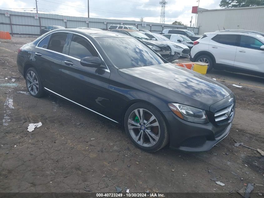 VIN WDDWF4JB0GR143624 2016 Mercedes-Benz C 300, Lux... no.1