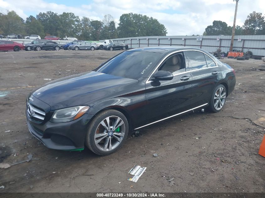 VIN WDDWF4JB0GR143624 2016 Mercedes-Benz C 300, Lux... no.2