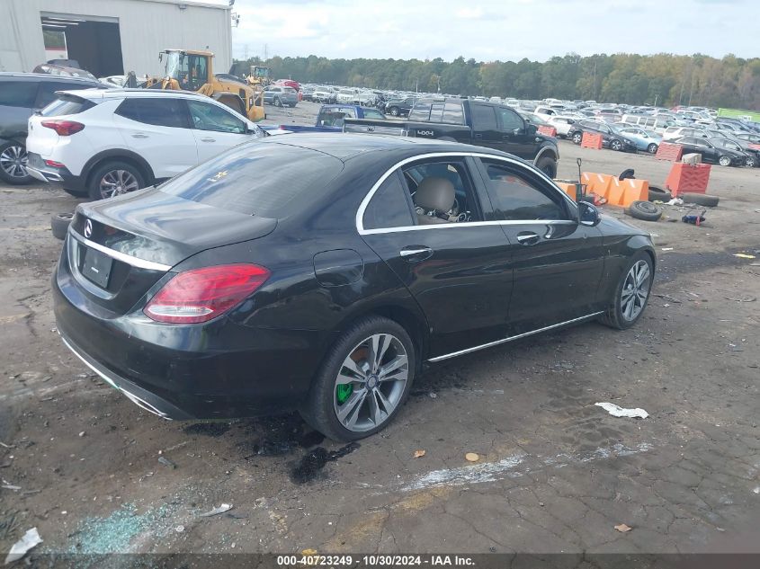 VIN WDDWF4JB0GR143624 2016 Mercedes-Benz C 300, Lux... no.4