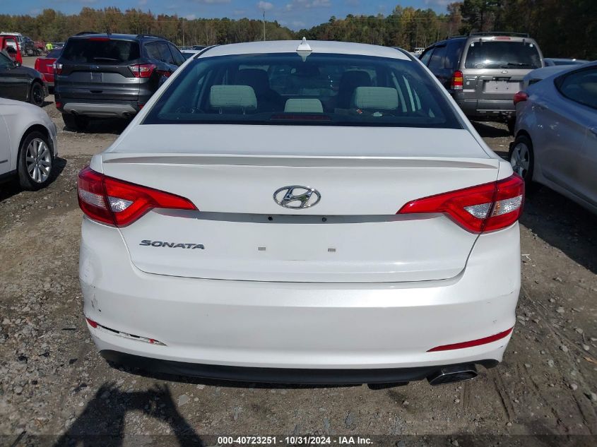 2016 Hyundai Sonata Se VIN: 5NPE24AF2GH428580 Lot: 40723251