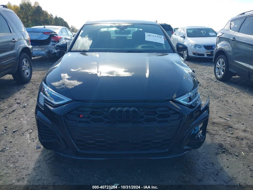 2024 Audi S3 Prestige Tfsi Quattro S Tronic VIN: WAUJ3DGY2RA079934 Lot: 40723254