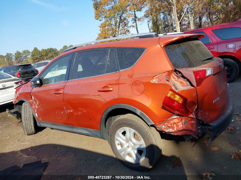 2015 Toyota Rav4 Le VIN: JTMBFREV5FJ033952 Lot: 40723267