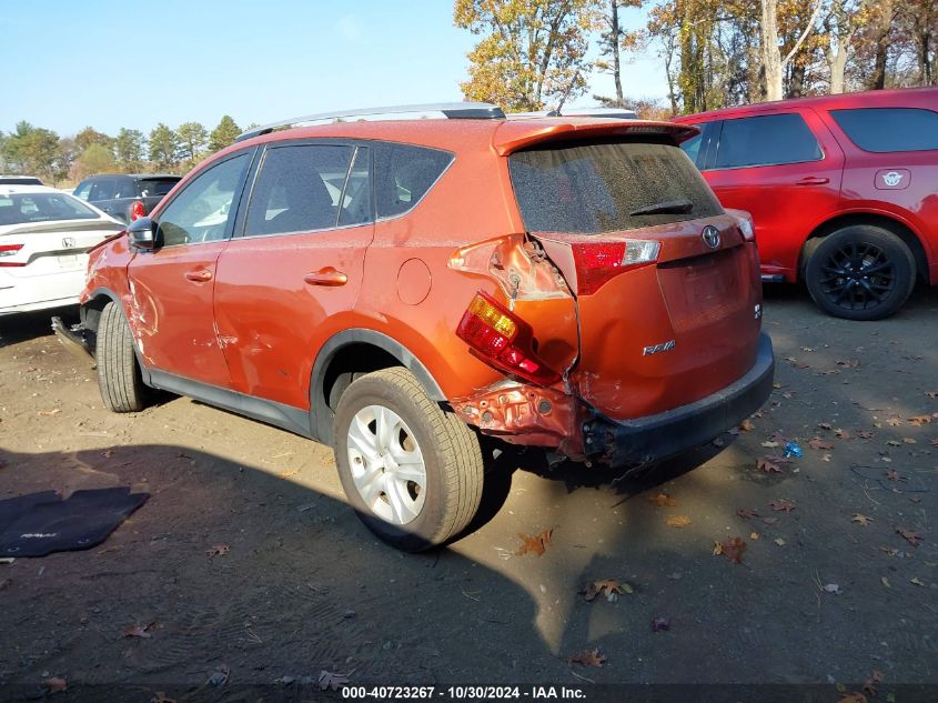 2015 Toyota Rav4 Le VIN: JTMBFREV5FJ033952 Lot: 40723267